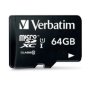 Verbatim Microsdxc Memory Card With Adapter 64GB