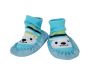 Snug-on Moccasins - Blue Bear - 6-12 Months