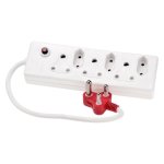 Pnp Surge Multi Plug 6WAY 3 + 3