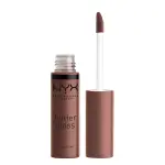 Professional Makeup Butter Gloss Non Sticky Lip Gloss - Medium Neutral Brown