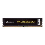 Corsair CMV8GX4M1A2666C18 Value Select 8GB 1X8GB DDR4-2666MHZ CL18 1.2V 288-PIN Black Desktop Memory