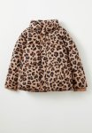 Cotton On Joy Puffer Jacket - Taupy Brown leopard
