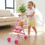 12-INCH Baby Doll And Foldable Stroller