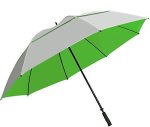 Suntek 68 Golf Umbrella Windproof & Waterproof Umbrellas With Vented Double Canopy Reflective Uv Protection Large Umbrella For G