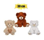 Plush Bear Sitting Asstd 30CM Marketplace Brits Bros