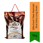 Excel Tibar Basmati Rice Extra Long Grain 5KG Premium Aged Rice Long Fluffy Non-sticky Grains Ideal For Biryani & Rice