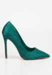 Lou 27 Court Heel - Green