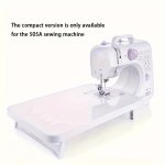 Compact Portable Sewing Machine Extension Table - Durable Plastic Ideal For Home Use & Travel
