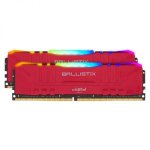 Ballistix Rgb 16GBKIT 2X8GB DDR4 3600MHZ Desktop Gaming Memory – Red