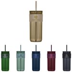 Serendipio Mayfair Plastic Tumbler & Straw 650ML
