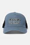 Denim Trucker Cap - O Blue Denim