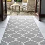 Lattice Pewter Rug - 4.2M X 3.2M