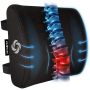 Samsonite SA5243 - Ergonomic Lumbar Support Pillow - Helps Relieve Lower Back Pain - 100% Pure Memory Foam - Improves Posture - Fits Most