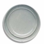 Plates French Grey Dinner Plate 31CM Side Plate 25CM