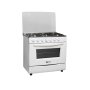 Zero Appliances Zero 6 Burner Full Gas Stove White