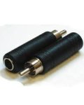 Audio Adapter Rca Plug - 6.3MM Socket - Rca Plug - 6.3MM Socket