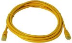 Cattex CAT5E-0.5M-YW CAT5E Yellow Leads 0.5M Networking
