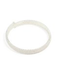 Silver Plated Cupchain Wrap Bracelet