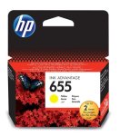 HP 655 Yellow Ink Cartridge