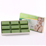 Enzo 560G Painless Hair Removal Wax Blocks MINI Nine-compartment Solid Hair Removal Wax Blocks. - Green