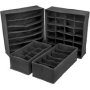 Underwear Drawer Organizer Set Of 4 Black