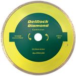 Delrock Diamond Blade 230MM Cont. Rim Delrock