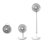 Mellerware 8 Inch Rechargeable Fan 7W