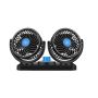 4.5 Dual Head Car Fan With Cigarette Lighter Power For Car Cooling