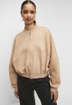 Full Zip Crew Sweat - Brick