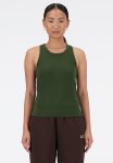 New Balance Linear Heritage Racer Tank - Kombu