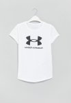 Under Armour Live Sportstyle Graphic Short Sleeve - White & Black