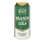 KWV Brandy & Cola Can 24 X 440ML