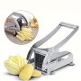 Stainless Steel Multi-functional Potato Slicer - Perfect For Cucumbers & Sweet Potatoes Ideal Kitchen Gadget