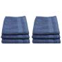 Eqyptian Collection Towel -440GSM -facecloth -pack Of 6 -denim