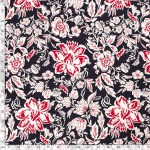 Visse Poplin Blooming Red 19054-015