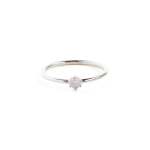 The Portal Ring With Chalcedony In Silver - N