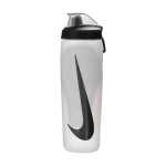Nike Refuel Bottle Locking Lid 710ML - Anthracite black silver Iridescent