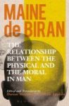 The Relationship Between The Physical And The Moral In Man Hardcover