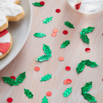 Christmas Holly Table Confetti