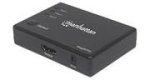 Manhattan 4K Compact 3-PORT HDMI Switch - 4K@60HZ