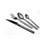 Salton Black 16PC Cutlery Set - SBC16