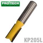 PRO-TECH Straight Bit 1 2' 12.7mm X 1' 25.4mm Two Flute 1 2' Shank