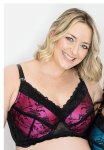 Monroe Nursing Bra D E F Cups - 40D Magenta