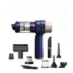 Handheld Car Vacuum Cleaner 3-IN-1 Blow Suction & Pump With Brushless Motor