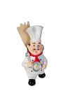 Chef With Pan With Egg 8X9X21CM