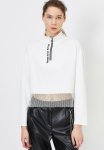 High Neck Sweatshirt - Ecru