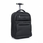 Cellini Megapak Business Trolley Backpack - Black