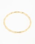 Goldair Gold Plated Bamboo Bangle