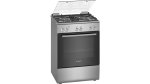 Bosch Serie 2 HGA120E50Z Freestanding Gas Cooker Stainless Steel