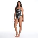 Nike Women's Watercolour Cutout Swim 1 Piece